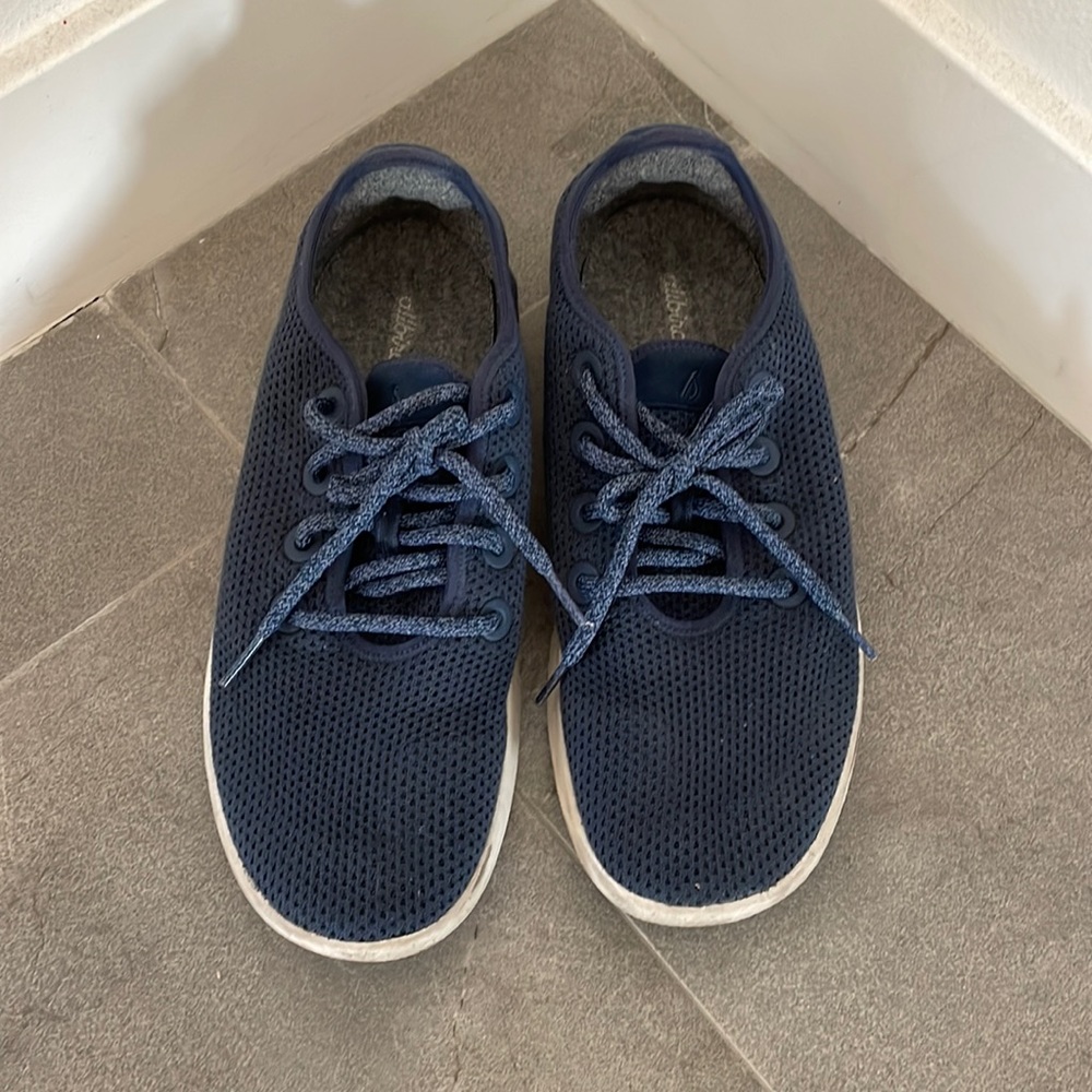 Mens Navy Blue All Birds - 9